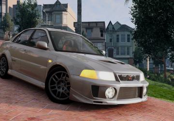 Мод Mitsubishi Lancer Evolution 5-6 версия 1.0 для BeamNG.drive (v0.30.x)