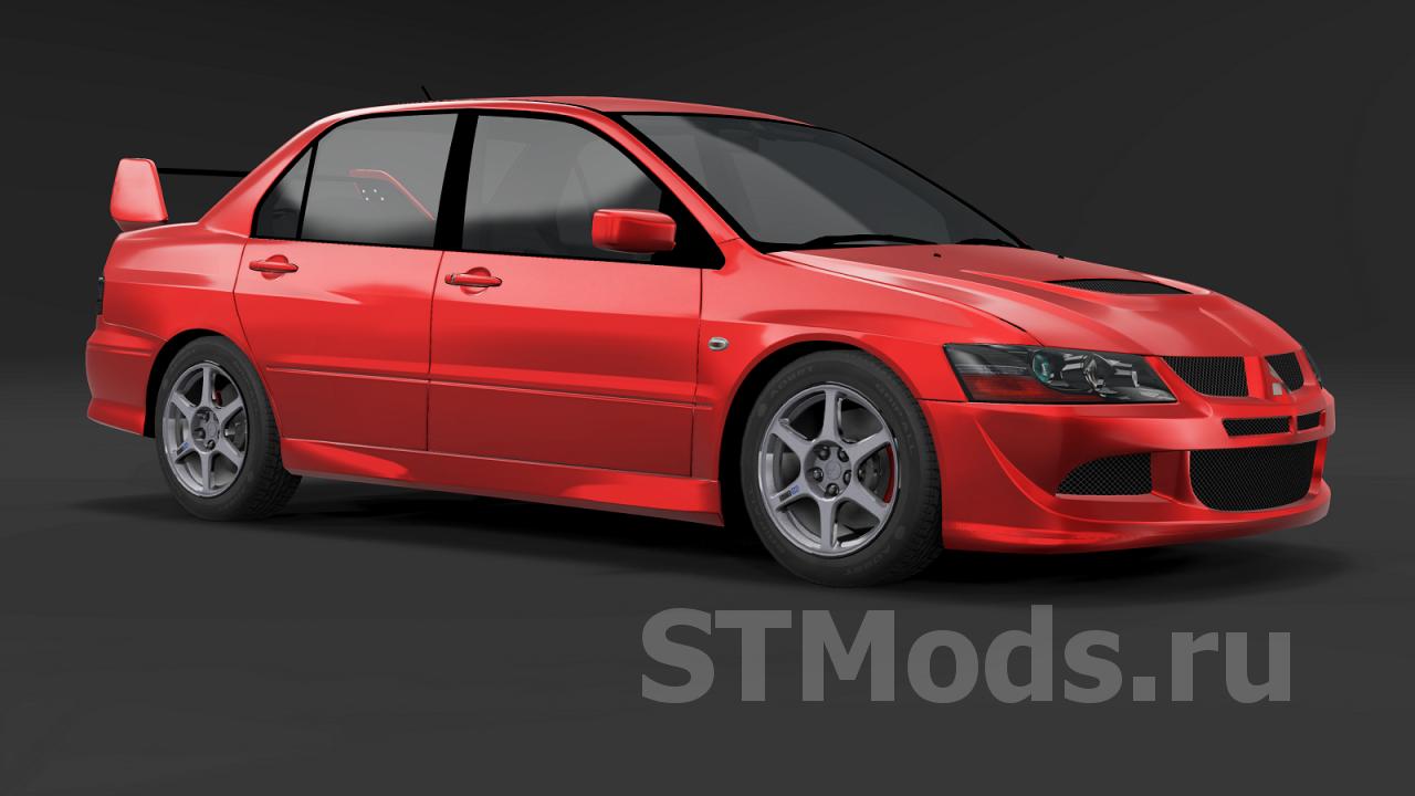 Скачать мод Mitsubishi Lancer Evolution VIII And X версия 1.0 для BeamNG. drive (v0.24)