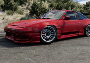 Мод Nissan 180SX версия 1.0 для BeamNG.drive (v0.36.x)