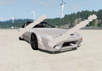 Мод Nissan 240SX версия 1.0 для BeamNG.drive (v0.17.x)