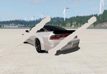 Мод Nissan 240SX версия 1.0 для BeamNG.drive (v0.17.x)