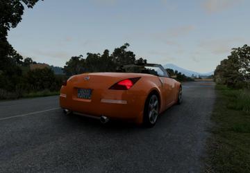 Мод Nissan 350Z версия 1.0 для BeamNG.drive (v0.27.x)