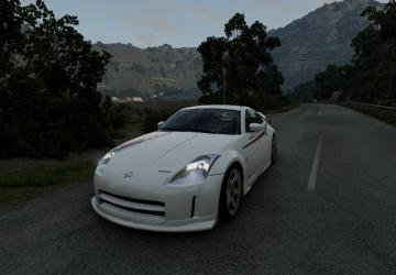 Мод Nissan 350Z версия 1.0 для BeamNG.drive (v0.27.x)