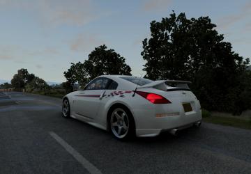 Мод Nissan 350Z версия 1.0 для BeamNG.drive (v0.27.x)