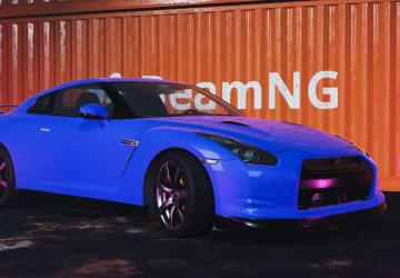 Мод Nissan GT-R (Fixed) версия 0.1 для BeamNG.drive (v0.25.x)