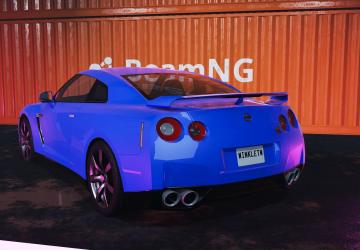 Мод Nissan GT-R (Fixed) версия 0.1 для BeamNG.drive (v0.25.x)