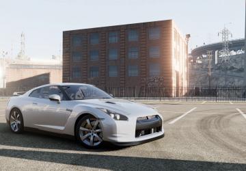 Мод Nissan GTR R35 версия 1.0 fix для BeamNG.drive