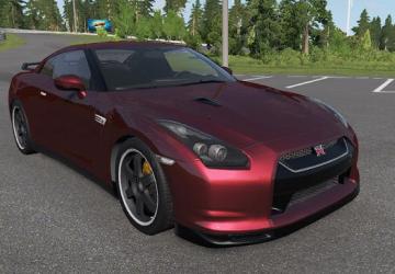 Мод Nissan GTR R35 версия 1.0 для BeamNG.drive