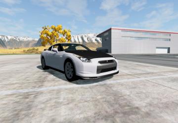 Мод Nissan GTR V Spec версия 1 для BeamNG.drive (v0.19)