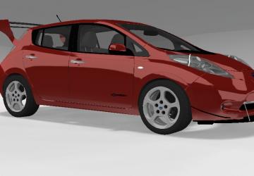 Мод Nissan Leaf версия 1.1 для BeamNG.drive (v0.19.4.2)