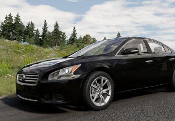 Мод Nissan Maxima (2012) версия 1.0 для BeamNG.drive (v0.38.x)