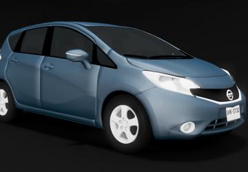 Мод Nissan Note 2013 версия 1.0 для BeamNG.drive (v0.20)