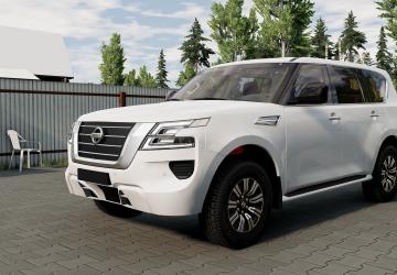 Мод Nissan Patrol 2020 (UAE4) версия 1.0 для BeamNG.drive (v0.38.x)