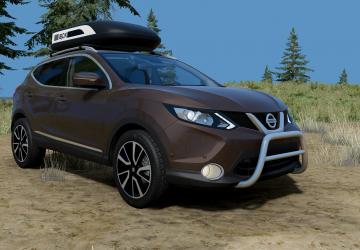 Мод Nissan Qashqai (J11) (2013-2019) версия 1.4.1 для BeamNG.drive (v0.38.x)