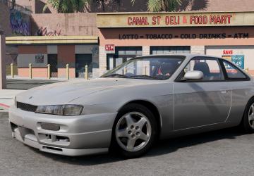 Мод Nissan Silvia 200SX (S14) версия 2.0 для BeamNG.drive (v0.29.x)