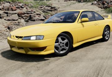 Мод Nissan Silvia S14 Kouki версия 1.0 для BeamNG.drive (v0.36.x)