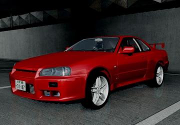 Мод Nissan Skyline ER34 версия 1.0 для BeamNG.drive (v0.13)