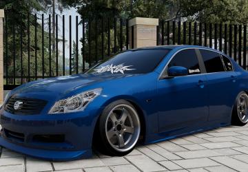 Мод Nissan Skyline V36/Infinity G35 версия 1.0 для BeamNG.drive (v0.38.x)