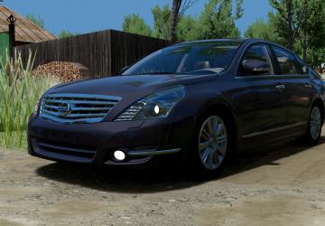 Мод Nissan Teana (J32) версия 1.0 для BeamNG.drive (v0.37.x)