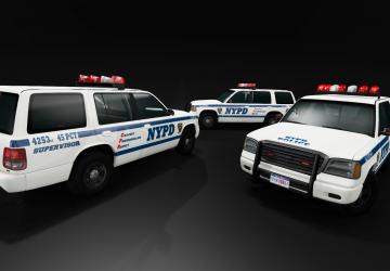 Мод NYPD skin pack версия 1.0 для BeamNG.drive (v0.15)