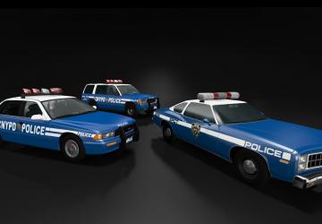 Мод NYPD skin pack версия 1.0 для BeamNG.drive (v0.15)