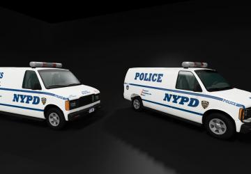 Мод NYPD skin pack версия 1.0 для BeamNG.drive (v0.15)