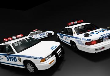 Мод NYPD skin pack версия 1.0 для BeamNG.drive (v0.15)