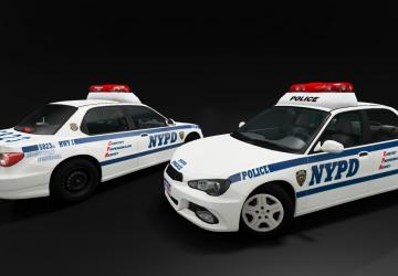 Мод NYPD skin pack версия 1.0 для BeamNG.drive (v0.15)