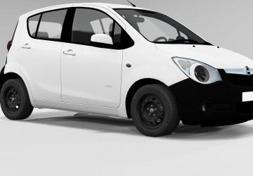 Мод Opel Agila версия 1.0 для BeamNG.drive (v0.24)