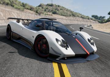 Мод Pagani Zonda версия 1.0 для BeamNG.drive (v0.32.x)