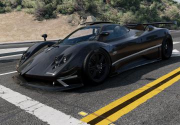 Мод Pagani Zonda версия 1.0 для BeamNG.drive (v0.32.x)