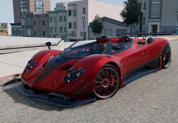 Мод Pagani Zonda версия 1.0 для BeamNG.drive (v0.32.x)