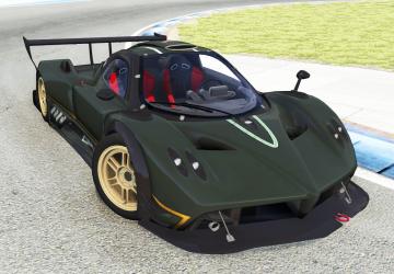 Мод Pagani Zonda R 2009 версия 1.0 для BeamNG.drive (v0.11.x)