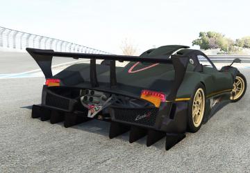 Мод Pagani Zonda R 2009 версия 1.0 для BeamNG.drive (v0.11.x)