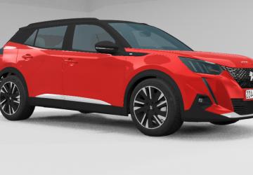 Мод Peugeot 2008 версия 1.0 для BeamNG.drive (v0.24)