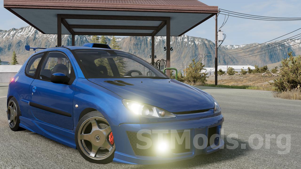Peugeot 206 Pack RELEASE - BeamNG.drive