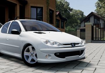 Мод Peugeot 206 SD версия 1.5 для BeamNG.drive (v0.38.x)