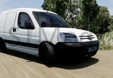 Мод Peugeot Partner/Citroen Berlingo версия 1.1 для BeamNG.drive (v0.36.x)