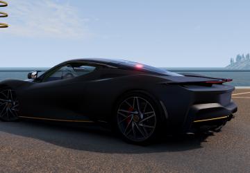 Мод Pininfarina Battista (2020) версия 1.0 для BeamNG.drive (v0.31.x)