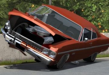 Мод Plymouth Fury III 1969 версия 2.0 для BeamNG.drive (v0.16.x)