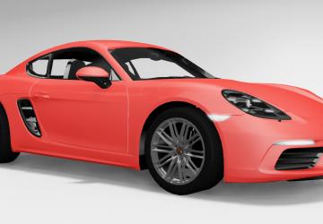 Мод Porsche 718 Cayman версия 3.0 для BeamNG.drive (v0.19.4.0)