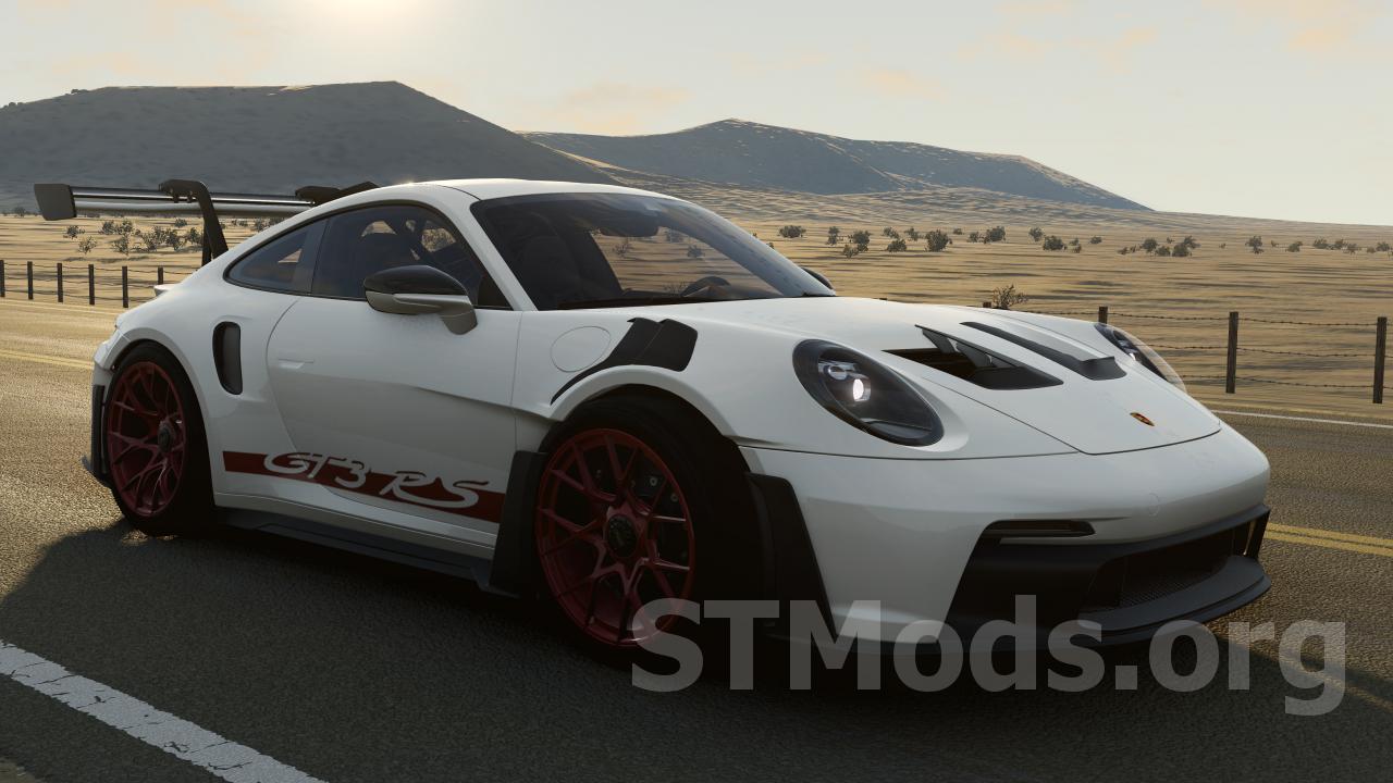 Скачать мод Porsche 911 (2023) версия 1.1 для BeamNG.drive (v0.31.x)