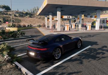 Мод Porsche 911 (992) версия 1.2 для BeamNG.drive (v0.27)