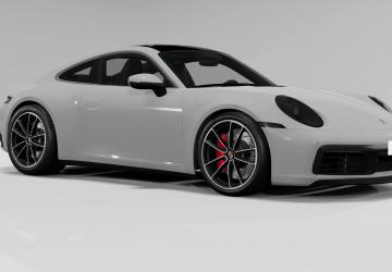 Мод Porsche 911 992 версия 4.8 Hotfix для BeamNG.drive (v0.28.x)