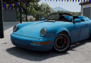 Мод Porsche 911 Carrera 2 Speedster версия 1.0 для BeamNG.drive (v0.30.x)