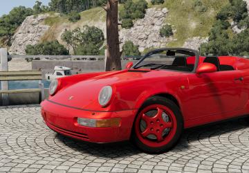 Мод Porsche 911 Carrera 2 Speedster версия 1.0 для BeamNG.drive (v0.30.x)