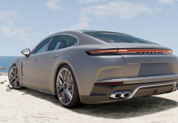 Мод Porsche Panamera (2024) версия 1.0 для BeamNG.drive (v0.37.x)