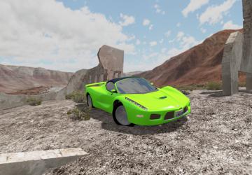 Мод Qerrari ZLODIKAN Model версия 1.0 для BeamNG.drive (v0.19.2.0)