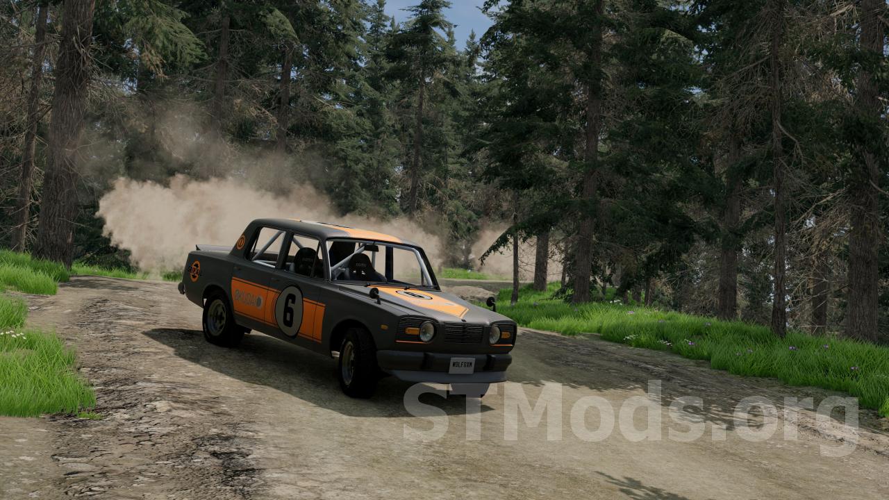 Скачать мод Rally Miramar версия 1.0 для BeamNG.drive