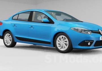 Мод Renault Fluence версия 1.0 для BeamNG.drive